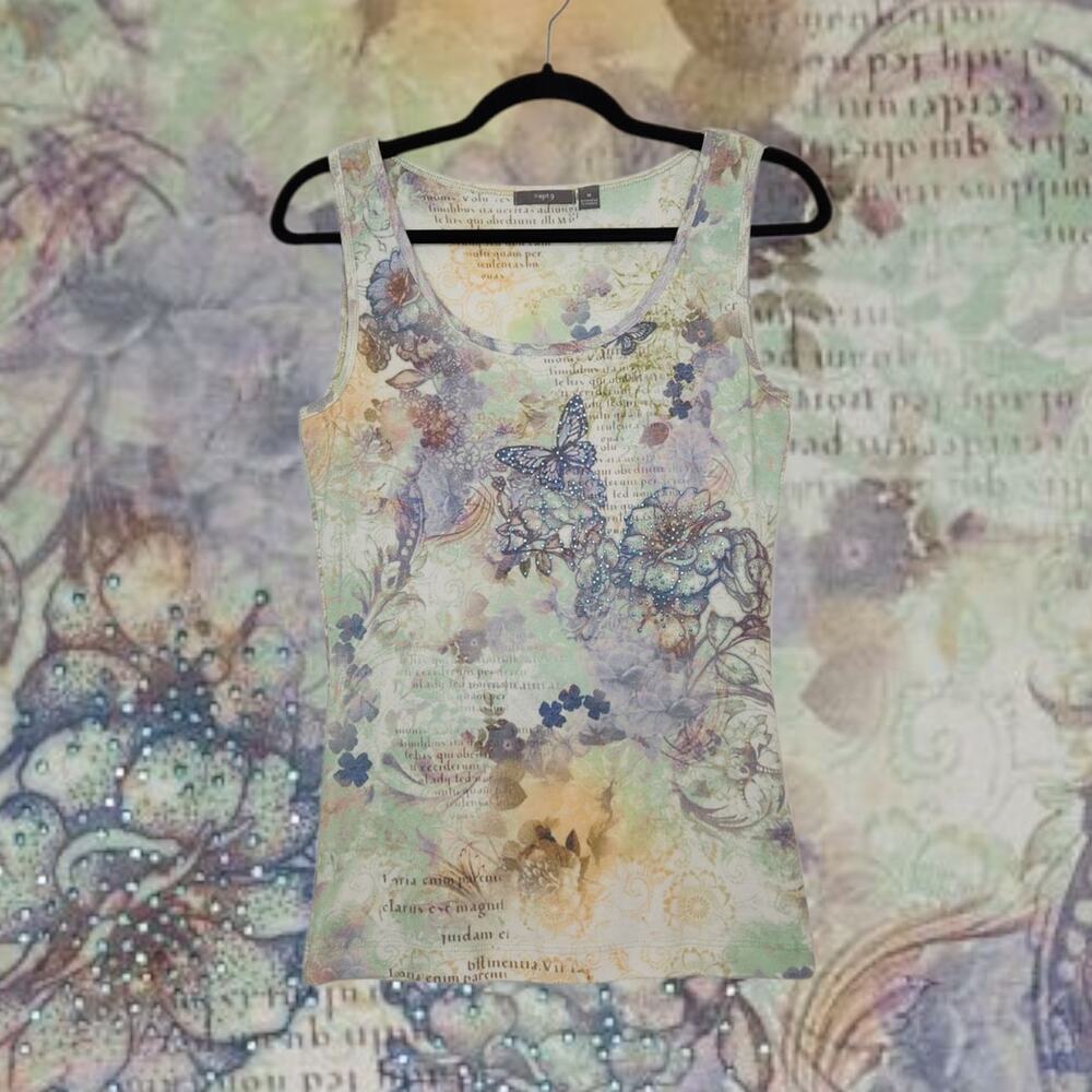 Apt. 9 Women's Floral Short Sleeve Tee